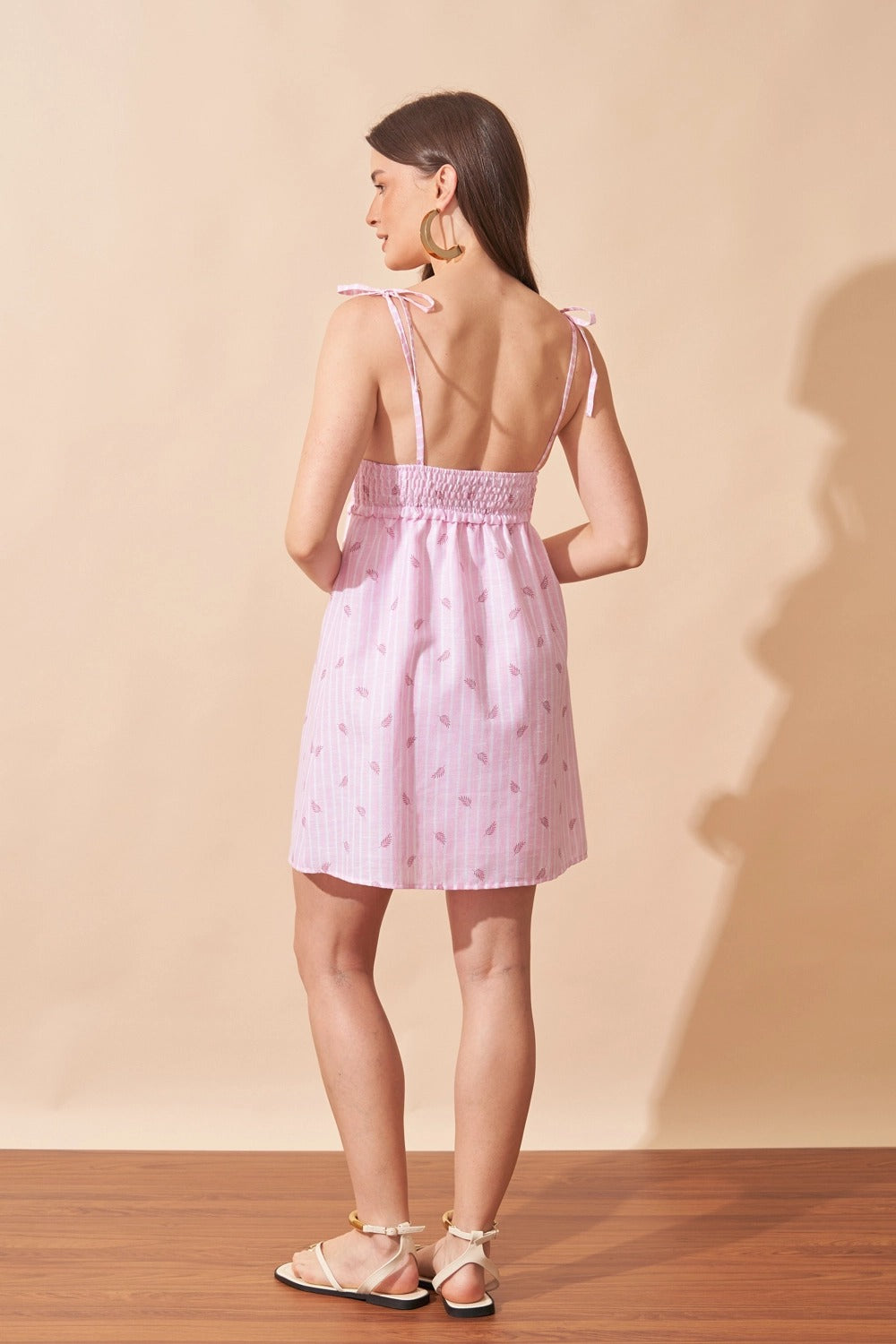 VESTIDO CURTO RIVIERA COM LASTEX